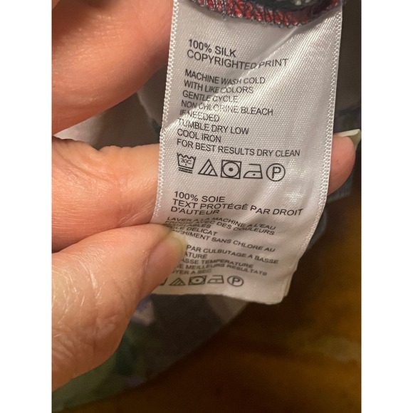 Tommy Bahama Mens 3XLT Silk Hawaiian Shirt Floral Woody Surf Wagon Gray 3TGL - Picture 4 of 7